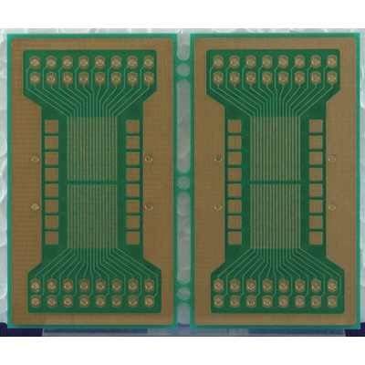 SSP-51, 32 Way Double Sided Extender Board Converter Board FR4 46.99 x 55.34 x 1mm