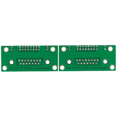 CK-11, 30 Way Extender Board Converter Board FR4 106.68 x 24.13 x 1.6mm