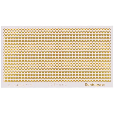 ICB-062, Single Sided Extender Board Seal Substrate FR4 100 x 55 x 0.1mm