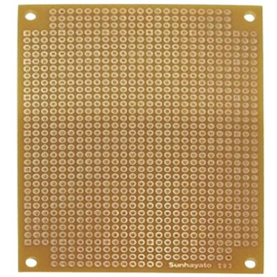 Matrix Board FR1 1mm Holes, 2.54 x 2.54mm Pitch, 95 x 72 x 1.6mm
