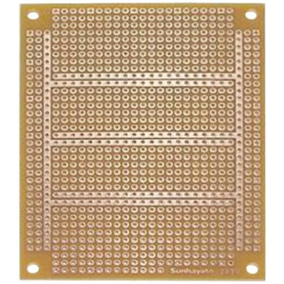 Matrix Board FR1 1mm Holes, 2.54 x 2.54mm Pitch, 95 x 72 x 1.6mm