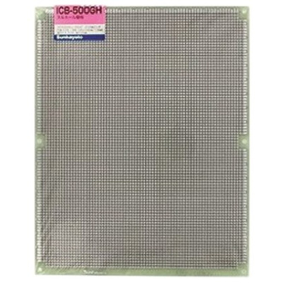 Sunhayato Matrix Board FR4 0.9mm Holes, 2.54 x 2.54mm Pitch, 245 x 195 x 1.6mm