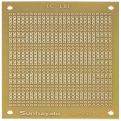 Matrix Board FR1 1mm Holes, 2.54 x 2.54mm Pitch, 95 x 72 x 1.6mm