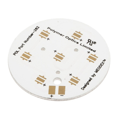 282, 7 cell MCPCB LED Prototyping Board for Cree XP-C, XP-E & XP-G Series LEDs, SSC Z5 Series LEDs