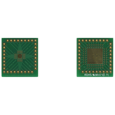 RE935-02E, Double Sided Extender Board Multiadapter With Adaption Circuit Board FR4 28.57 x 26.67 x 1.5mm