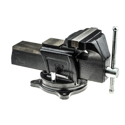 RS PRO Bench Vice 152.39mm x 100mm, 23.6kg