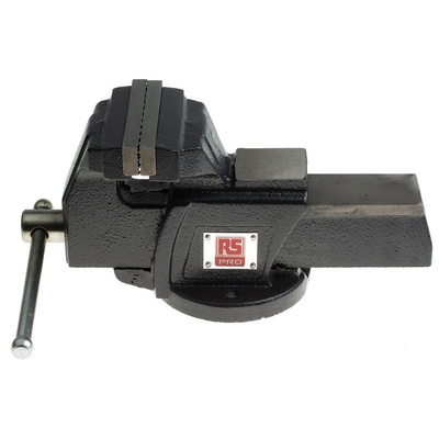 RS PRO Bench Vice 101.6mm x 100mm, 5.8kg