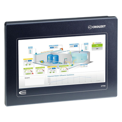 Crouzet em4, Millenium 3 Touch Screen HMI - 4.3 in, TFT LCD Display, 480 x 272pixels