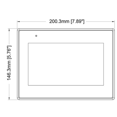 Crouzet em4, Millenium 3 Touch Screen HMI - 7 in, TFT LCD Display, 800 x 480pixels