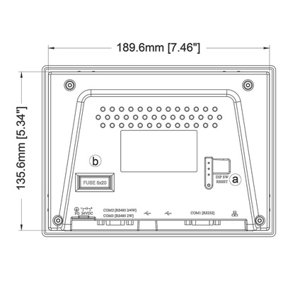 Crouzet em4, Millenium 3 Touch Screen HMI - 7 in, TFT LCD Display, 800 x 480pixels