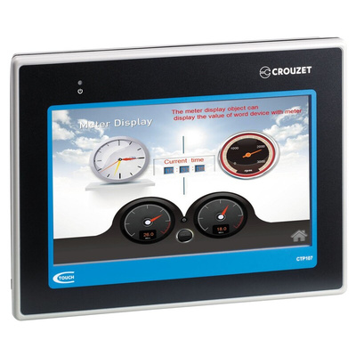 Crouzet em4, Millenium 3 Touch Screen HMI - 7 in, TFT LCD Display, 800 x 480pixels