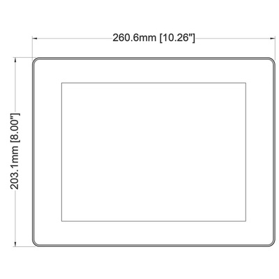 Crouzet em4, Millenium 3 Touch Screen HMI - 9.7 in, LCD Display, 1024 x 768pixels
