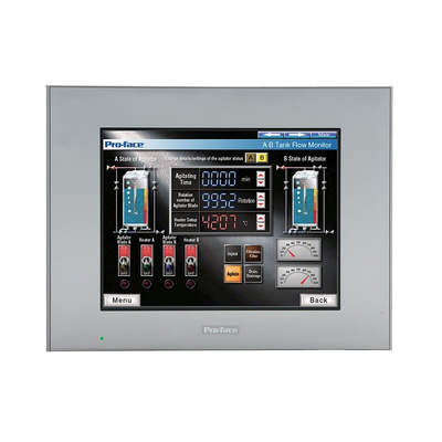 Pro-face GP4000 Series Touch Screen HMI - 10.4 in, TFT LCD Display, 640 x 480pixels