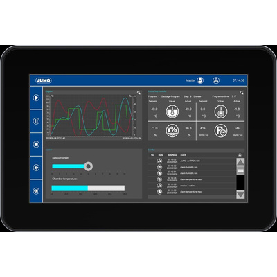 Jumo variTRON eX715 Series HMI Panel - 15.6 in, TFT Display, 1366 x 768pixels