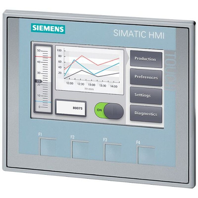 Siemens SIMATIC Series KTP400 Basic HMI Panel - 4.3 in, TFT Display, 480 x 272pixels