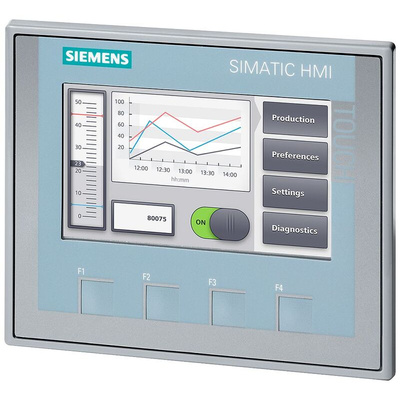 Siemens SIPLUS Series KTP400 Basic HMI Panel - 4.3 in, LCD-TFT Display, 480 x 272pixels