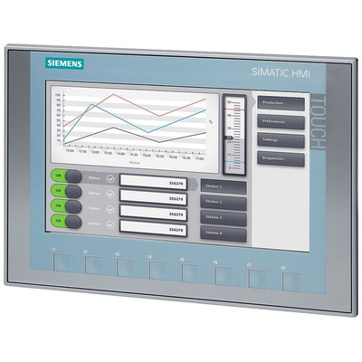 Siemens SIPLUS Series KTP900 Basic HMI Panel - 9 in, LCD-TFT Display, 800 x 480pixels