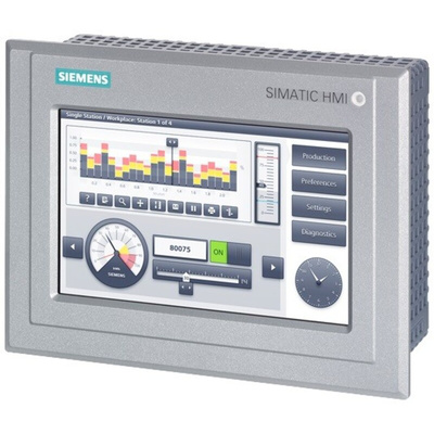 Siemens SIPLUS Series TP700 Comfort Outdoor HMI Panel - 7 in, TFT Display, 800 x 480pixels