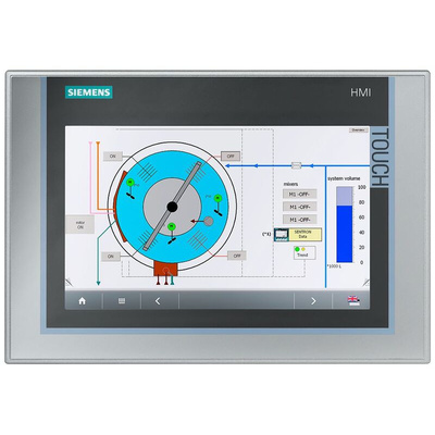 Siemens SIPLUS Series TP900 Comfort HMI Panel - 9 in, TFT Display, 800 x 480pixels