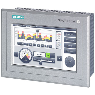 Siemens SIPLUS Series TP700 Outdoor HMI Panel - 7 in, TFT Display, 800 x 480pixels