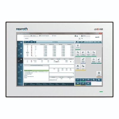 Bosch Rexroth DR0012 Series ctrlX HMI Display - 12 in, TFT Display, 1280 x 800pixels