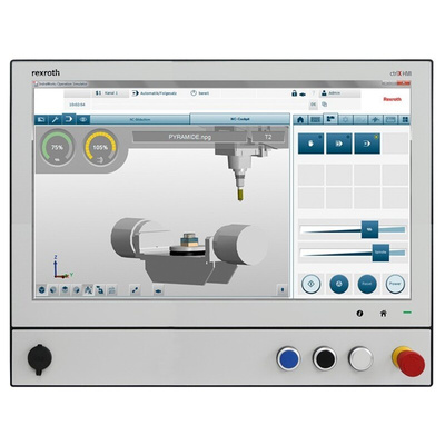 Bosch Rexroth DE0021 Series ctrlX HMI Display - 21.5 in, LED Display, 1920 x 1080pixels