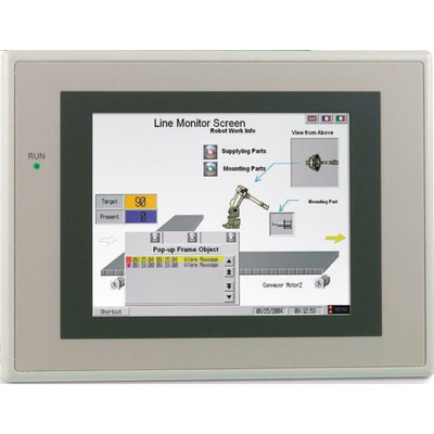 Omron NS8 Series Touch Screen HMI - 8.4 in, LCD Display, 640 x 480pixels