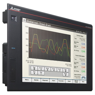 Mitsubishi GT27 Series GOT2000 Touch Screen HMI - 8.4 in, TFT LCD Display, 800 x 600pixels