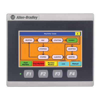 Allen Bradley PanelView 800 Touch Screen HMI - 4 in, TFT LCD Display, 480 x 272pixels