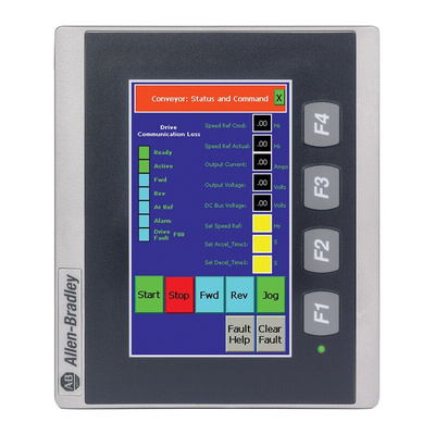 Allen Bradley PanelView 800 Touch Screen HMI - 4 in, TFT LCD Display, 480 x 272pixels