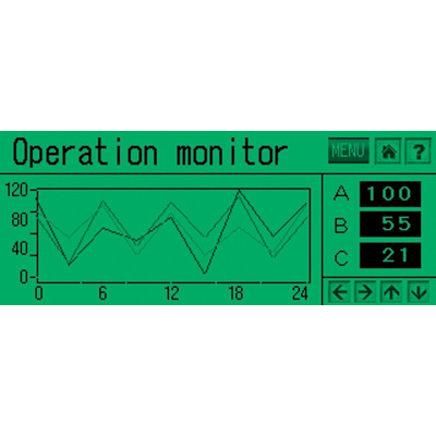 Mitsubishi GT21 Series GOT Touch Screen HMI - 3.8 in, TFT LCD Display