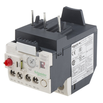 Schneider Electric LR9D Thermal Overload Relay, 1.6 → 8 A Contact Rating, 300 mW, 660 (Signalling Circuit) V,