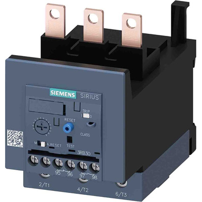 Siemens Overload Relay, 50 A F.L.C, 4 A Contact Rating, 3RW3 kW, 1000 V, 3, SIRIUS