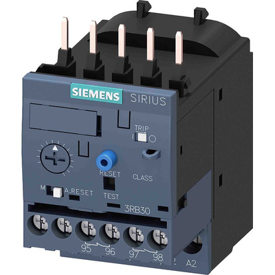 Siemens Overload Relay 1NC + 1NO, 4 A F.L.C, 4 A Contact Rating, 3 kW, 690 Vac, TP, SIRIUS