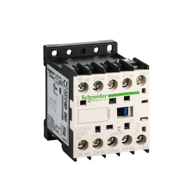 Schneider Electric Control Relay 2NO + 2NC, 10 A Contact Rating, 48 Vdc, DPST, TeSys