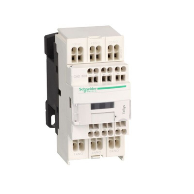Schneider Electric Control Relay 3NO + 2NC, 10 A Contact Rating, 3PDT, TeSys