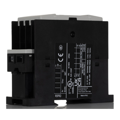 RS PRO Contactor, 24 V Coil, 3-Pole, 9 A, 4 kW, 1NC