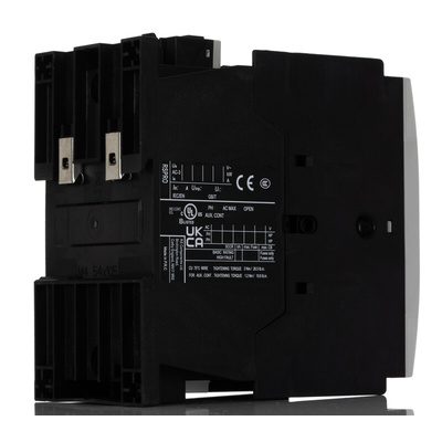RS PRO Contactor, 24 V Coil, 3-Pole, 72 A, 37 kW, 1NO