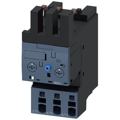 Siemens Thermal Overload Relay 1NC/1NO, 630 A F.L.C, 4 A Contact Rating, 560 kW, 3P, SIRIUS 3RB