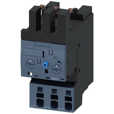 Siemens Thermal Overload Relay 1NC/1NO, 630 A F.L.C, 4 A Contact Rating, 560 kW, 3P, SIRIUS 3RB