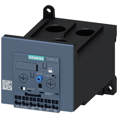 Siemens Contactor Relay 1NC/1NO, 8 A F.L.C, 3 A Contact Rating, 5.5 kW, 3P, SIRIUS 3RU