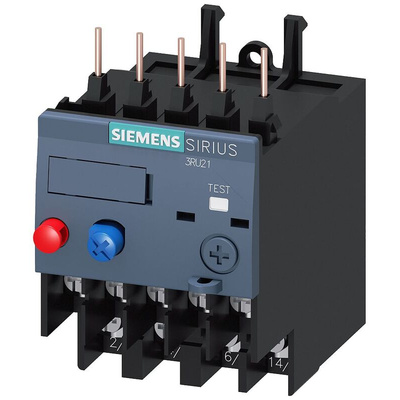 Siemens Contactor Relay 1NC/1NO, 65 A F.L.C, 3 A Contact Rating, 55 kW, 3P, SIRIUS 3RU