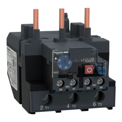 Schneider Electric Thermal Overload Relay 1 NO + 1 NC, 30 → 40 A F.L.C, 5 A Contact Rating, TeSys