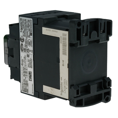 Schneider Electric LC1D Series Contactor, 24 V dc Coil, 3-Pole, 12 A, 5.5 kW, 3NO, 690 V ac