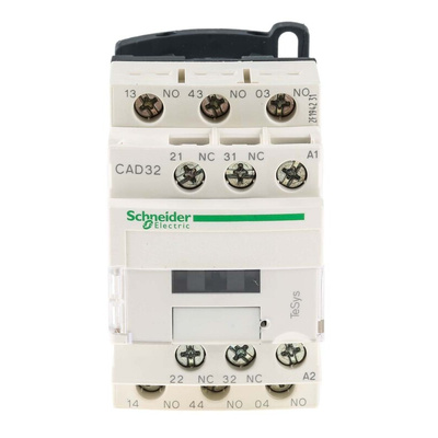 Schneider Electric CAD Series Contactor, 10 A, 2NO + 2NC, 690 V ac