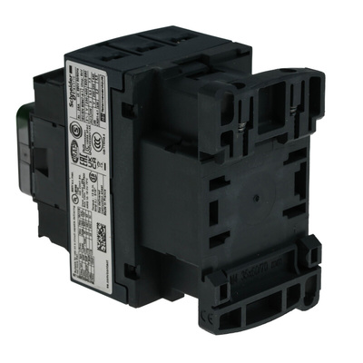 Schneider Electric LC1D Series Contactor, 110 V ac Coil, 3-Pole, 12 A, 5.5 kW, 3NO, 690 V ac