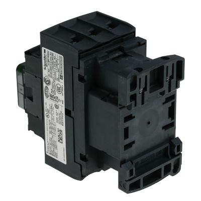 Schneider Electric LC1D Series Contactor, 110 V ac Coil, 3-Pole, 38 A, 18.5 kW, 3NO, 690 V ac
