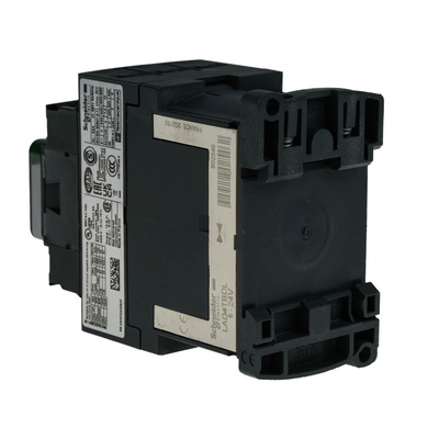 Schneider Electric LC1D Series Contactor, 24 V dc Coil, 3-Pole, 18 A, 7.5 kW, 3NO, 690 V ac