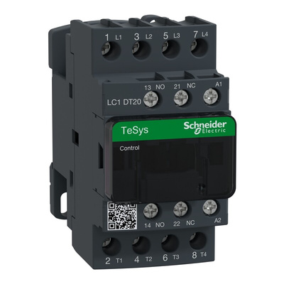 Schneider Electric LC1D Series Contactor, 230 V ac Coil, 4-Pole, 20 A, 4NO, 690 V ac