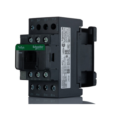 Schneider Electric LC1D Series Contactor, 230 V ac Coil, 4-Pole, 32 A, 4NO, 690 V ac